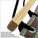 Tranquillo Universal Canvas Double Hammock for Ultimate Relaxation