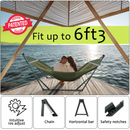 Tranquillo Universal Canvas Hammock Medium Size for Ultimate Comfort and Style by Megsu