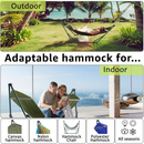 Tranquillo Universal Canvas Hammock Medium Size for Ultimate Comfort and Style by Megsu