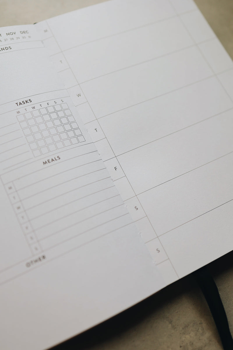 5x8 Undated Planner - Checkers Edition