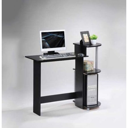 Contemporary Computer Desk in Black and Grey Finish, photo 3 of 3