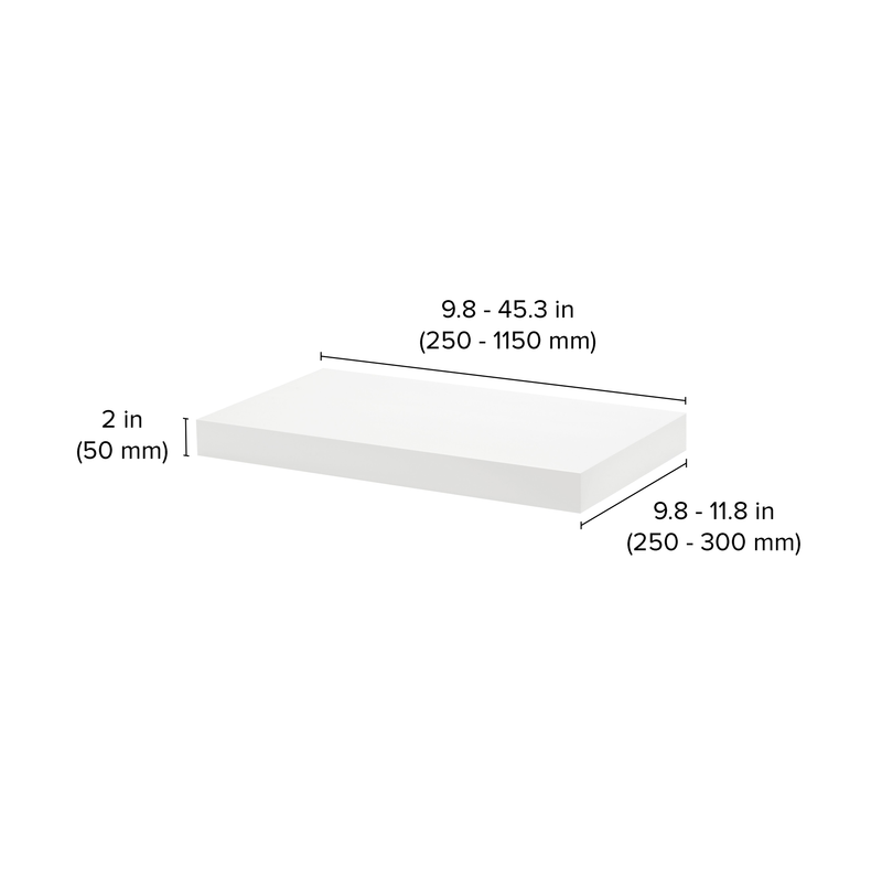 Modern Floating Shelves BIG BOY Floating Shelf