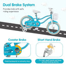 14/16/18 Inch Kids Bike with Dual Brakes and Adjustable Seat by LJGDeals