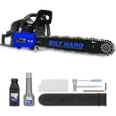BILT HARD 22" Gas Chainsaw, 56cc 3.1HP 2-Cycle Engine, Auto Oiler, Powerful Saw for Tree Felling & Firewood