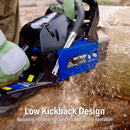 BILT HARD 22" Gas Chainsaw, 56cc 3.1HP 2-Cycle Engine, Auto Oiler, Powerful Saw for Tree Felling & Firewood