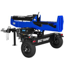 LOG-X Series 35-Ton Full Beam Gas Log Splitter: 10hp 301cc OHV Engine, 23" Stroke
