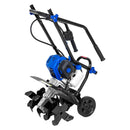 BILT HARD 16" Gas Garden Tiller – 46cc 4-Cycle Engine, 6 Steel Tines, Adjustable Wheels & Cushioned Handles for Easy Tilling & Weeding