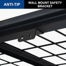 BILT HARD 48”W x 18”D x 72”H Garage Shelving, 5-Tier Heavy Duty Storage Shelves for Garage, Basement, Warehouse, Workshop, 3000 lbs Capacity