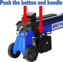BILT HARD 6.5-Ton Electric Log Splitter – 15Amp Hydraulic Motor, Splits Logs up to 20.5", Great for Home Use & Seniors