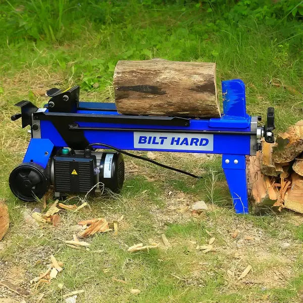BILT HARD 6.5-Ton Electric Log Splitter, 15Amp Hydraulic Wood Splitter