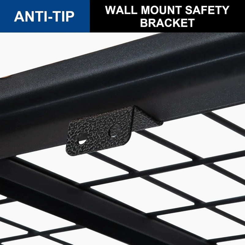 BILT HARD 60" W x 24" D Garage Shelving 3300 LBS, 72" H Storage Shelves, Heavy Duty 5-Tier Metal Shelving Units with Adjustable Shelf, Steel Wire Utility Shelving