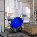 BILT HARD 4 Cu. Ft. Poly Drum Cement Mixer – Portable & Heavy-Duty