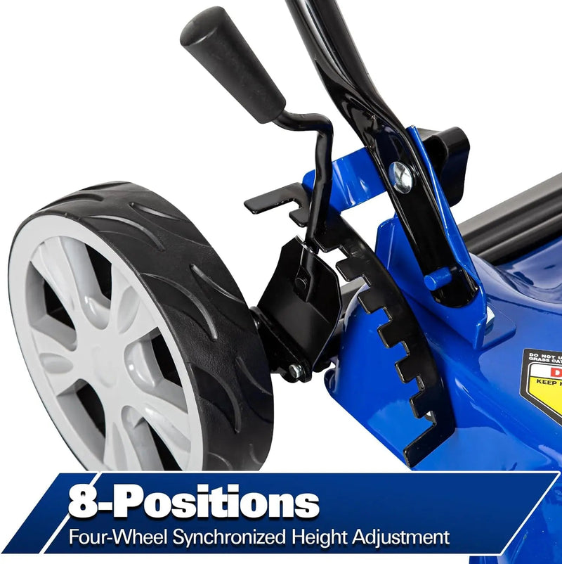 BILT HARD 20" Gas Push Lawn Mower – 144cc 4-Cycle Engine, 8 Cutting Heights, Perfect for Lawns, Yards & Gardens