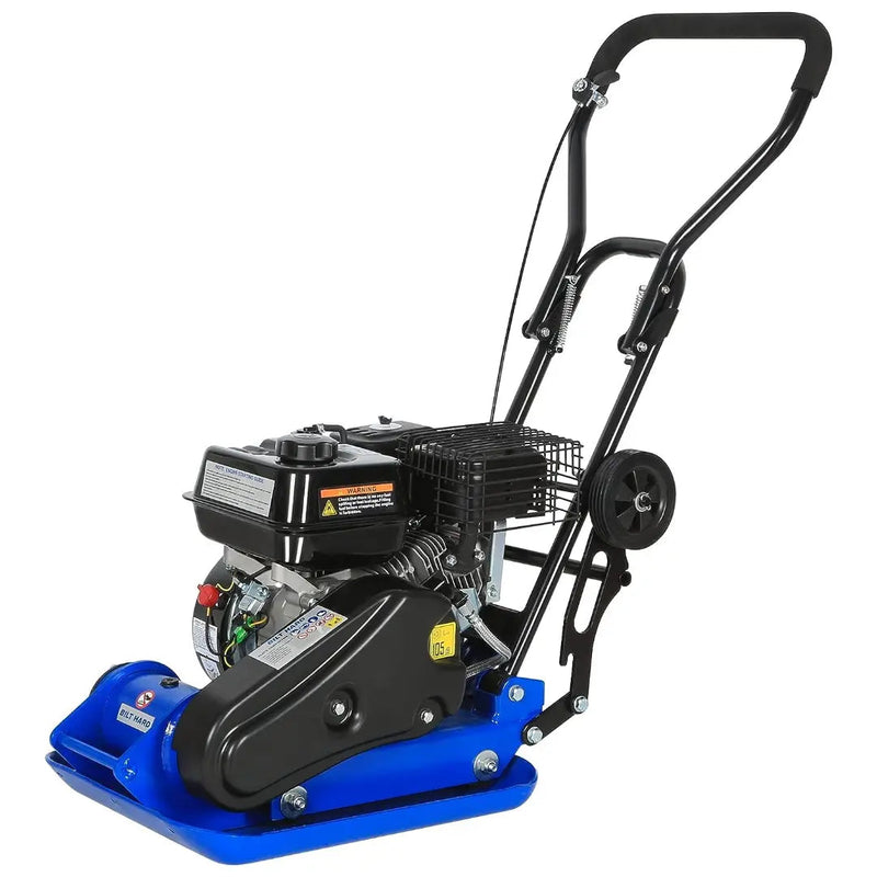 BILT HARD Plate Compactor 2500-Pound, 21 x 14.5 inch Plate, 6.5HP 196cc Gasoline Engine 5500 BPM, Jumping Jack Tamper for Paving Landscaping Sidewalk Patio