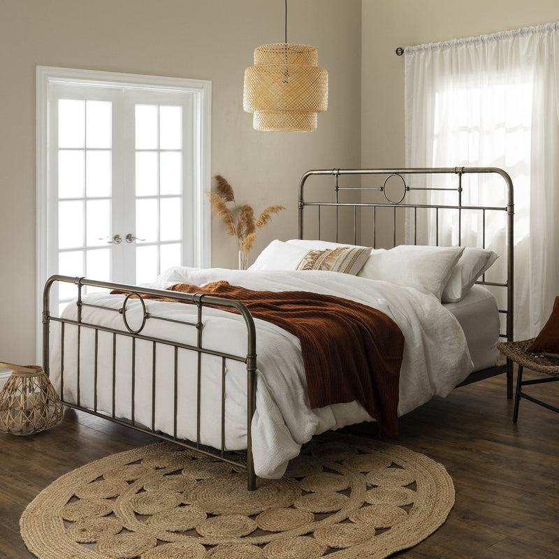 Antiqua Bronze King Bed