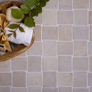Beige 11x11 Polished Etched Brick Marble Mosaic Tile (5 pack, 4.13 sq ft/case) - Sample