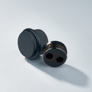 Bastion - Classic Knurled Solid Brass Door Stops