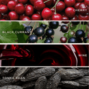 Blackwood Cherry Soy Candle - White Jar - 11 oz by Sweet Water Decor