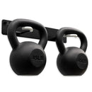 Blackstone Wall Mounted Bike Storage Rack | 2 Bikes | Black by StoreYourBoard