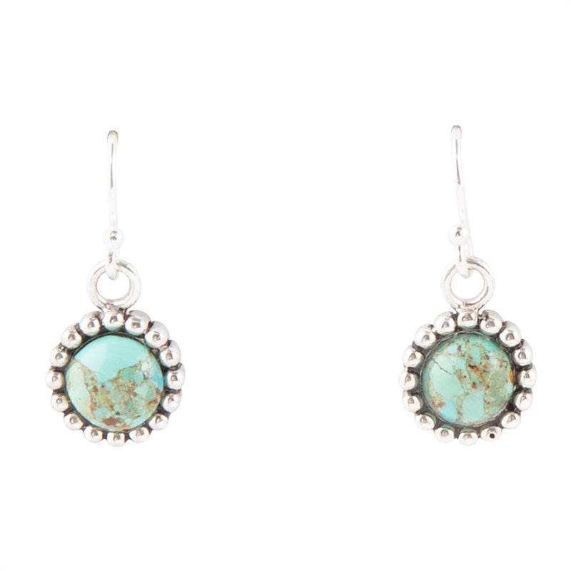 Hope Floats Blue Turquoise Earrings