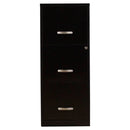 Black Metal 3-Drawer Vertical Key Locking File Cabinet