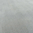 Brockton Solid Light Gray Wool Rug