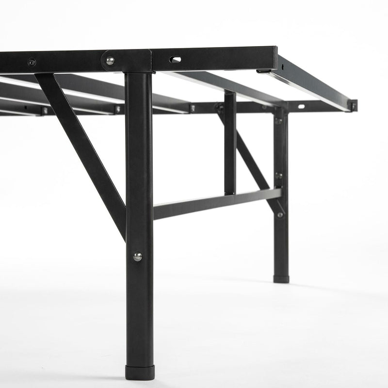 Twin XL Sturdy Metal Platform Bed Frame in Black, photo 3 of 3