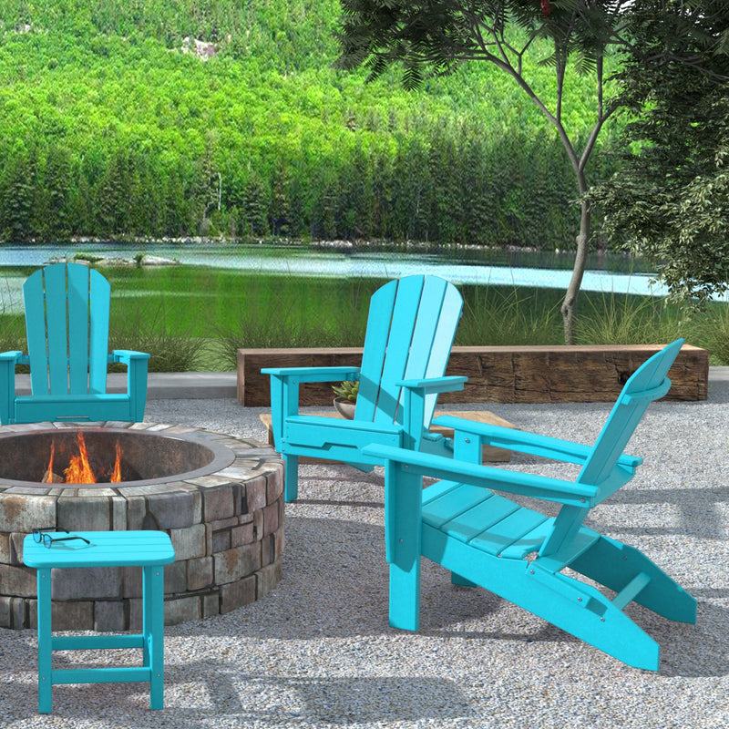 Heritage Folding Adirondack Chair by ResinTEAK