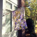 Daisies by Maureen Bonfield House Flag 28x40 Porch Sleeve Pole Decorative Outside Yard Banner Artwork Wall Hanging, Polyester