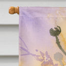 Daisies by Maureen Bonfield House Flag 28x40 Porch Sleeve Pole Decorative Outside Yard Banner Artwork Wall Hanging, Polyester