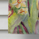 Tulips and Narcisuss House Flag 28x40 Porch Sleeve Pole Decorative Outside Yard Banner Artwork Wall Hanging, Polyester
