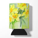 Daffodils by Maureen Bonfield Can or Bottle Hugger Cooler Sleeve for Standard 12 oz Cans, Insulated Foam Beer & Soda Can Hugger Reusable
