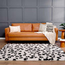 Zhen Black Spots Leopard Rug - Clearance