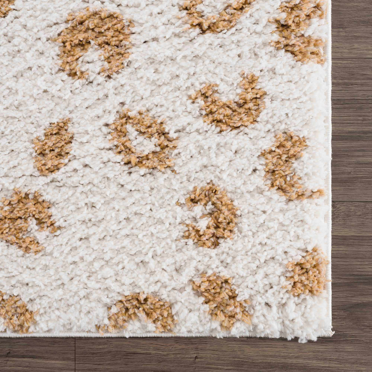 Altin Leopard Print White Area Rug, photo 8 of 19
