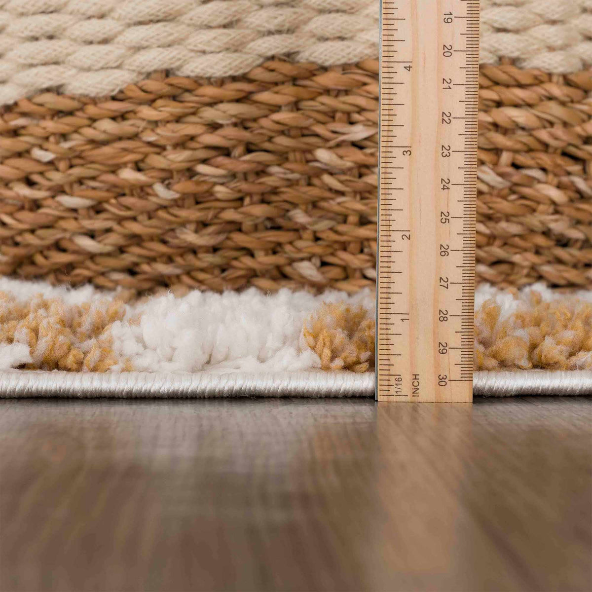 Altin Leopard Print White Area Rug, photo 9 of 19