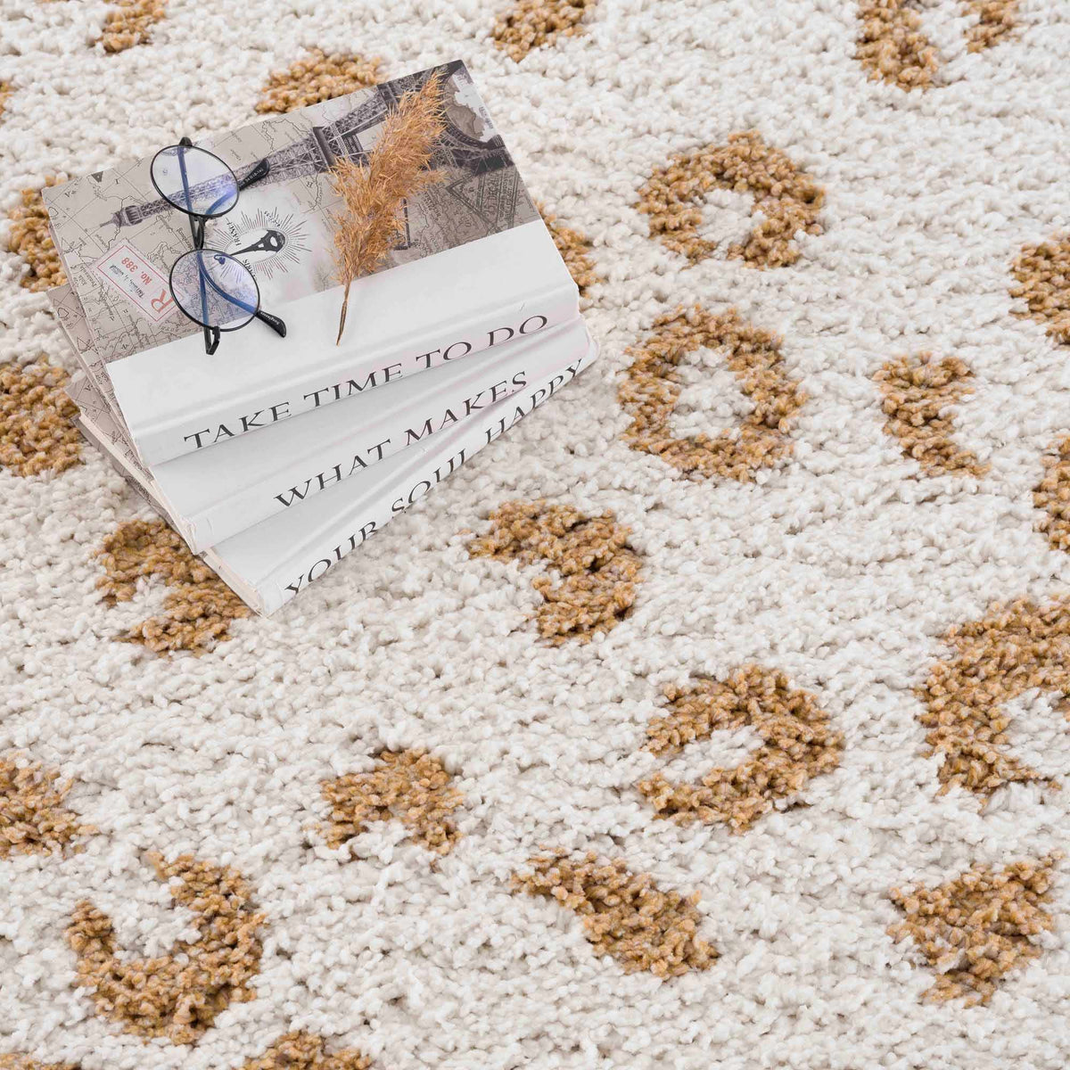 Altin Leopard Print White Area Rug, photo 11 of 19