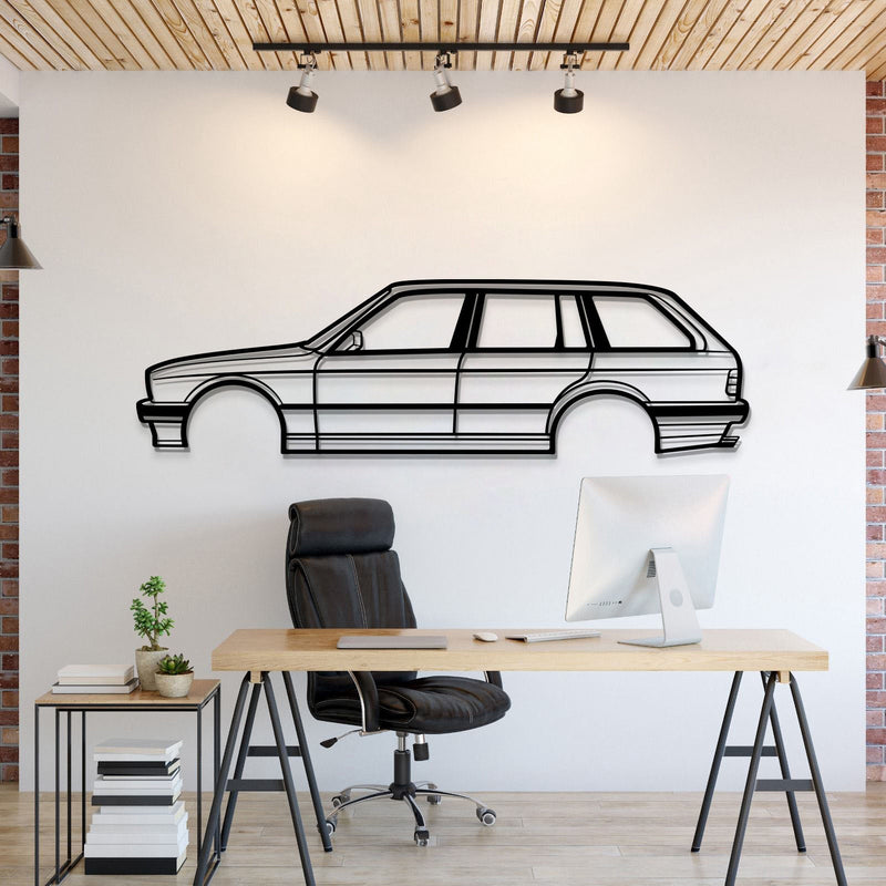 E30 Touring Metal Car Wall Art - MT0937