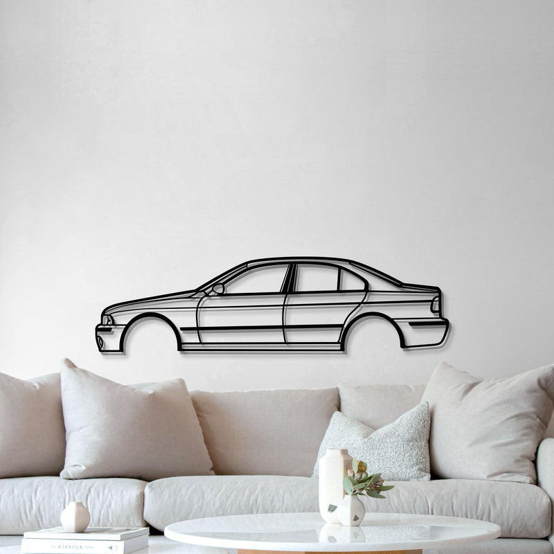 E39 M5 Metal Car Wall Art - MT0952