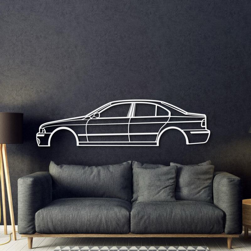 E39 M5 Metal Car Wall Art - MT0952