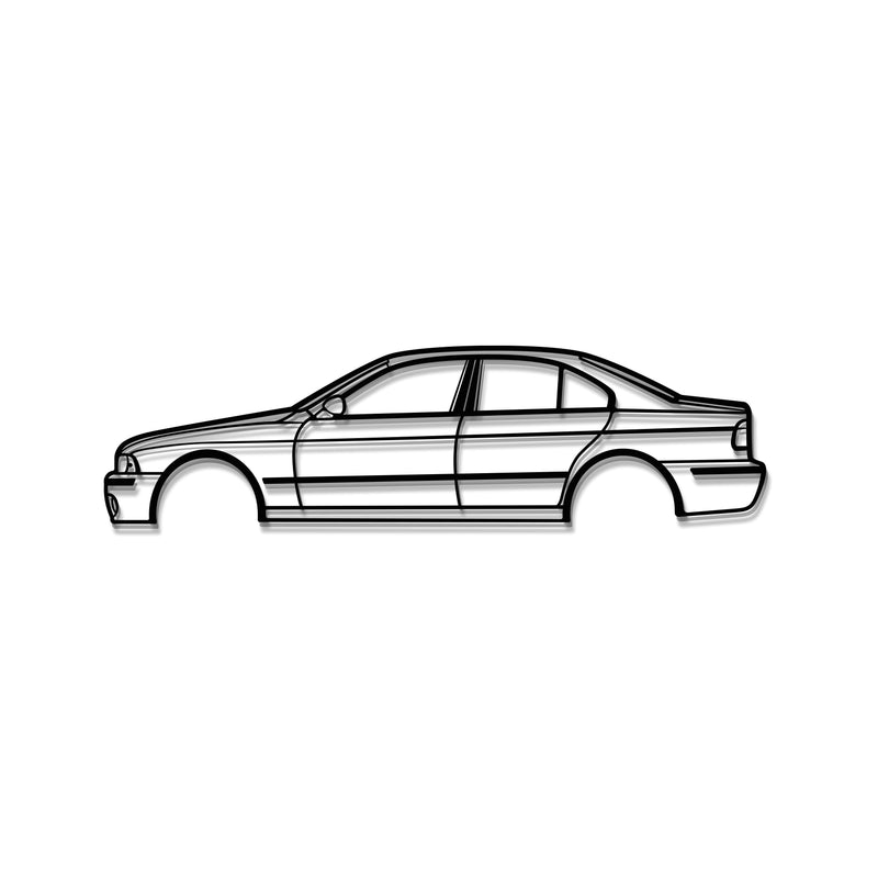 E39 M5 Metal Car Wall Art - MT0952