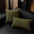 Textured Sofa Seat Cover with Wave Edge – Non-Slip, Washable Couch Throw Protector