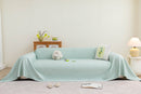 Cooling Embossed Botanical Couch Cover, Soft Ice Silk Furniture Protector for Sofa by Slipcover KAS™
