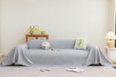Cooling Embossed Botanical Couch Cover, Soft Ice Silk Furniture Protector for Sofa by Slipcover KAS™