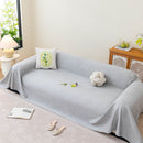 Cooling Embossed Botanical Couch Cover, Soft Ice Silk Furniture Protector for Sofa by Slipcover KAS™