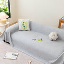Cooling Embossed Botanical Couch Cover, Soft Ice Silk Furniture Protector for Sofa by Slipcover KAS™