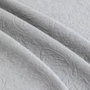 Cooling Embossed Botanical Couch Cover, Soft Ice Silk Furniture Protector for Sofa by Slipcover KAS™