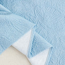 Cooling Embossed Botanical Couch Cover, Soft Ice Silk Furniture Protector for Sofa by Slipcover KAS™
