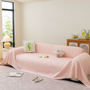 Cooling Embossed Botanical Couch Cover, Soft Ice Silk Furniture Protector for Sofa by Slipcover KAS™