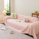 Cooling Embossed Botanical Couch Cover, Soft Ice Silk Furniture Protector for Sofa by Slipcover KAS™
