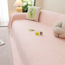 Cooling Embossed Botanical Couch Cover, Soft Ice Silk Furniture Protector for Sofa by Slipcover KAS™